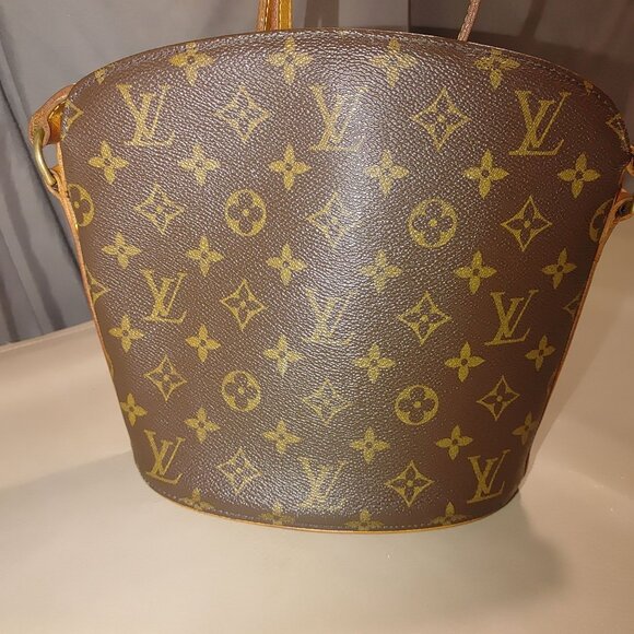 Louis Vuitton USA Drouot Monogram Canvas Looping Crossbody Shoulder Bag - Picture 12 of 16